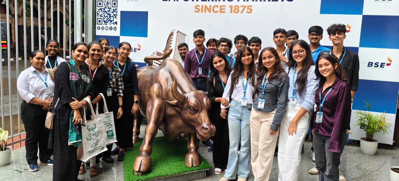 BSE visit for Commerce students